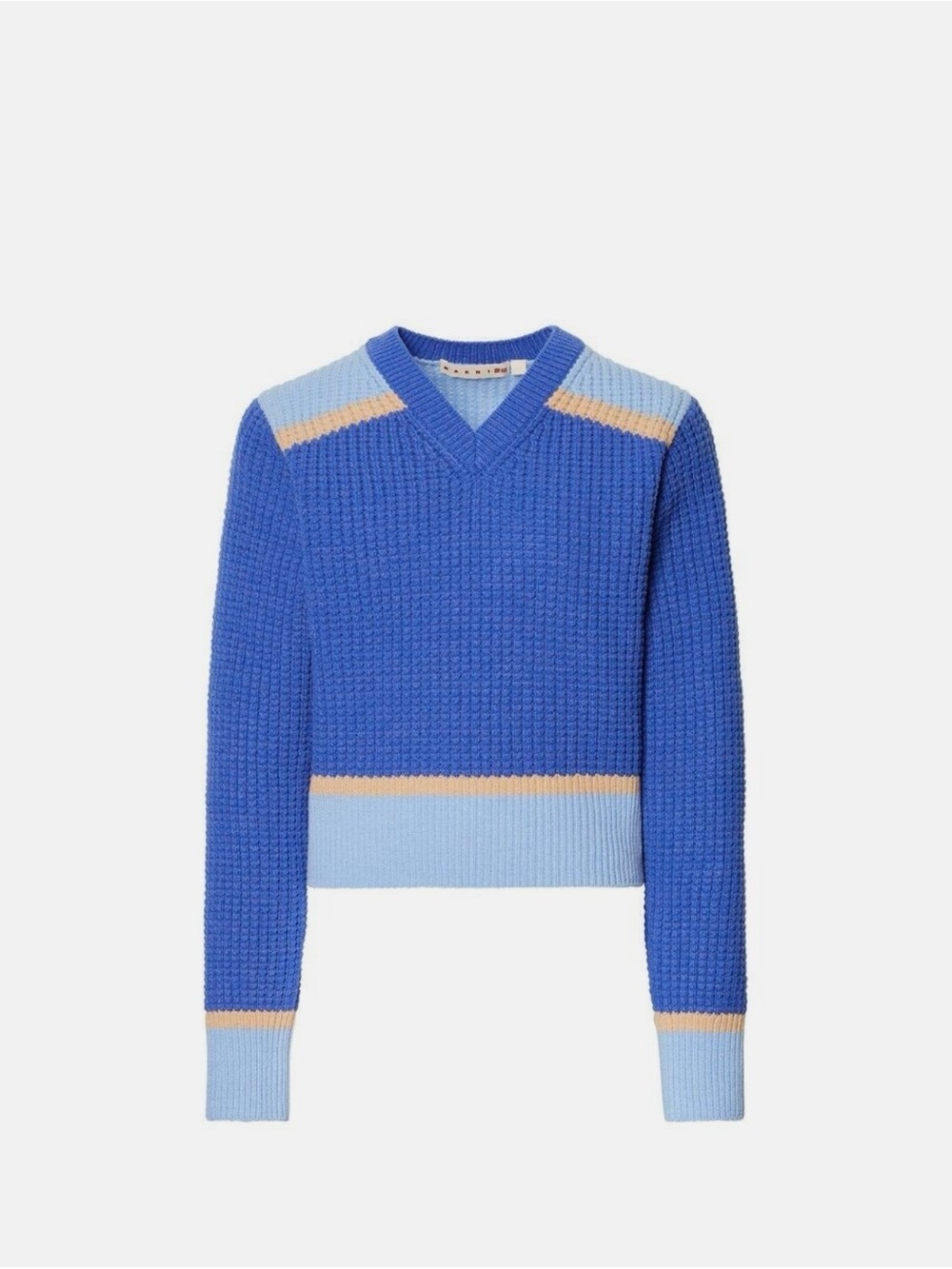 MARNI x UNIQLO Colorblock V-Neck Sweater Size S